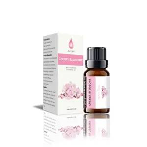 10ML Cherry Blossom Scented Essential Oil, Floral Air Freshener & Deodorizer, for Diffusers, Humidifiers, Home Use, Relaxing Aromatherapy, Stress Relief
