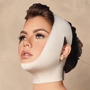 Face underchin Faja , Skin Repair or Plastic X Tightening Skincare compression, Mentonera Comfortable Colombian