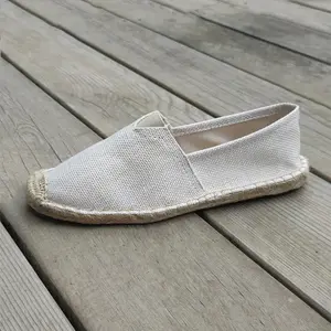 Hand-stitched Hemp Sole Shoes Straw Woven Canvas Shoes Casual Breathable