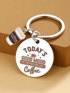 Coffee Enthusiast Gifts for Women Men, Coffee Keychain Accessories, Creative Christmas Gifts, Unique Barista Presents, Coffee Lovers