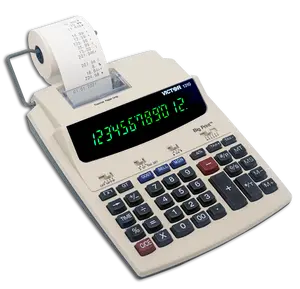 VICTOR® 1310 Big Print Commercial Thermal Printing Calculator – 12 Digit, Extra Large Display