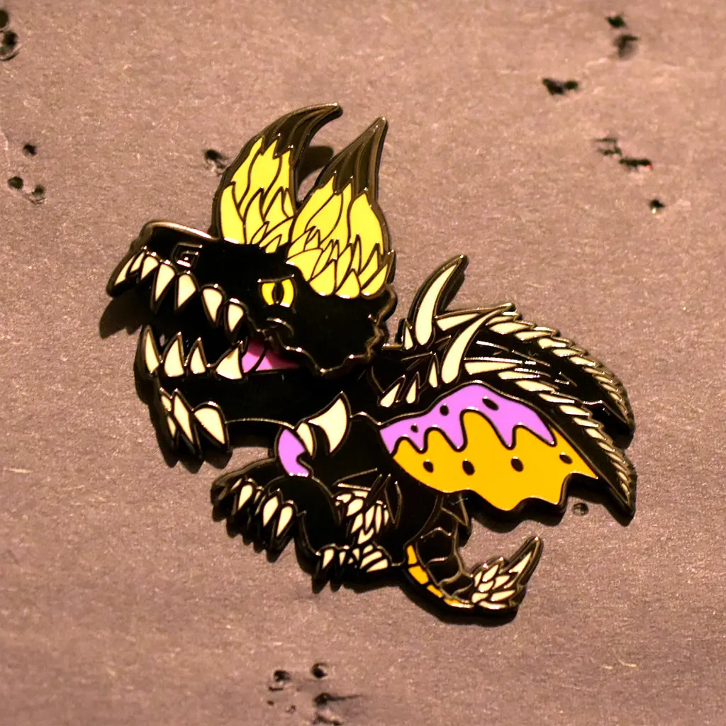 Interactive Nergigante Enamel Pin Limited Edition