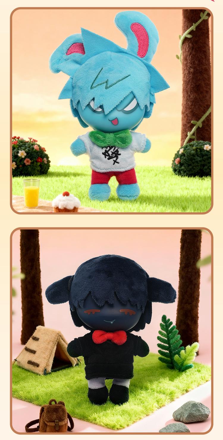 Alien Stage Couple Bunny Series Vinyl Wool Blind Box – IvanTill, MiziSua, Hyuluka CP Mystery Plush Set, Viral Fan Favorite Collectible