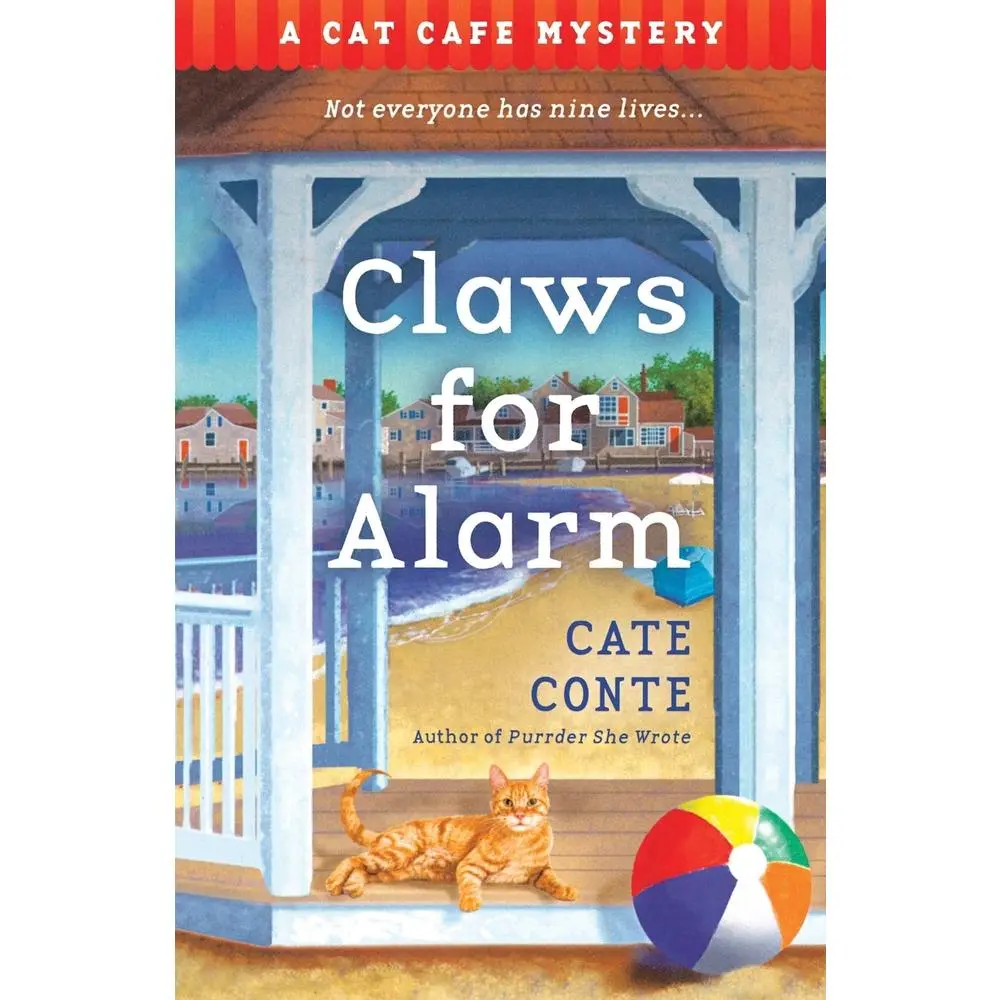 USED-Claws for Alarm: A Cat Café Mystery by Conte, Cate (Paperback)