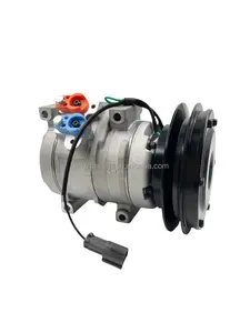 Air Conditioner Compressor 20Y-810-1260 for PC200-8 PC220-8 PC240-8 Excavator AC Compressor 20Y-979-6121