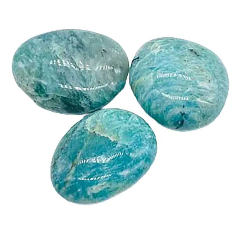 Amazonite Pebbles 1 lb Bulk Tumbled Truth and Calm Crystal