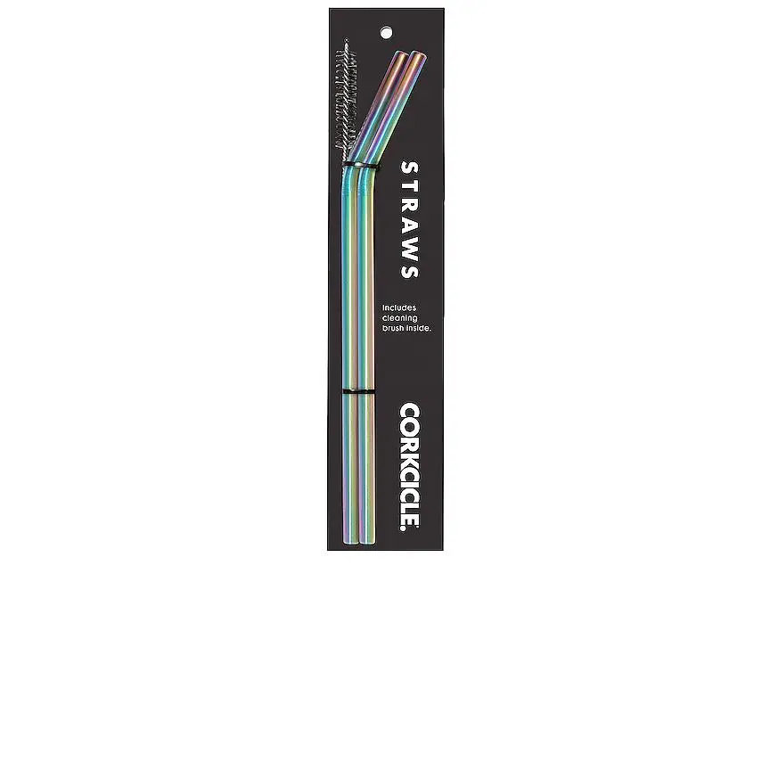 Corkcicle Straw Set in Prism
