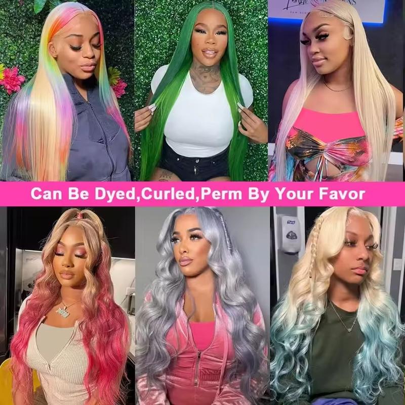 613 Blonde Lace Frontal Wig 13x6 HD Transparent Human Hair Wig For Women Can Be Dyed Pre Plucked With Natural Hairline Colored Wig