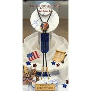 THE OFFICIAL SEMIQUINCENTINNIAL BOLO TIE