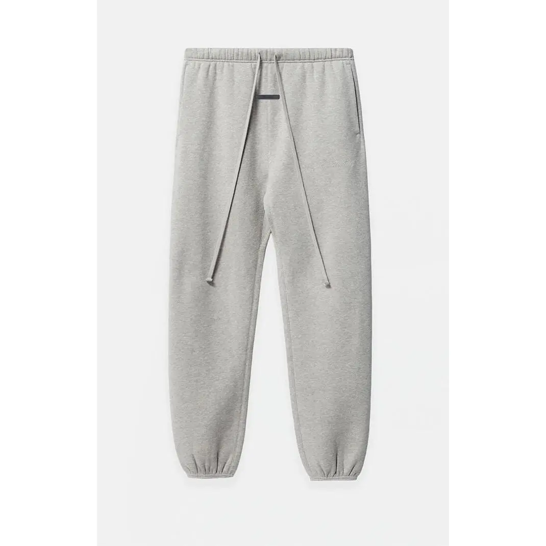 Fear of God ESSENTIALS Men's Concrete Heather Signature Classic Sweatpants
