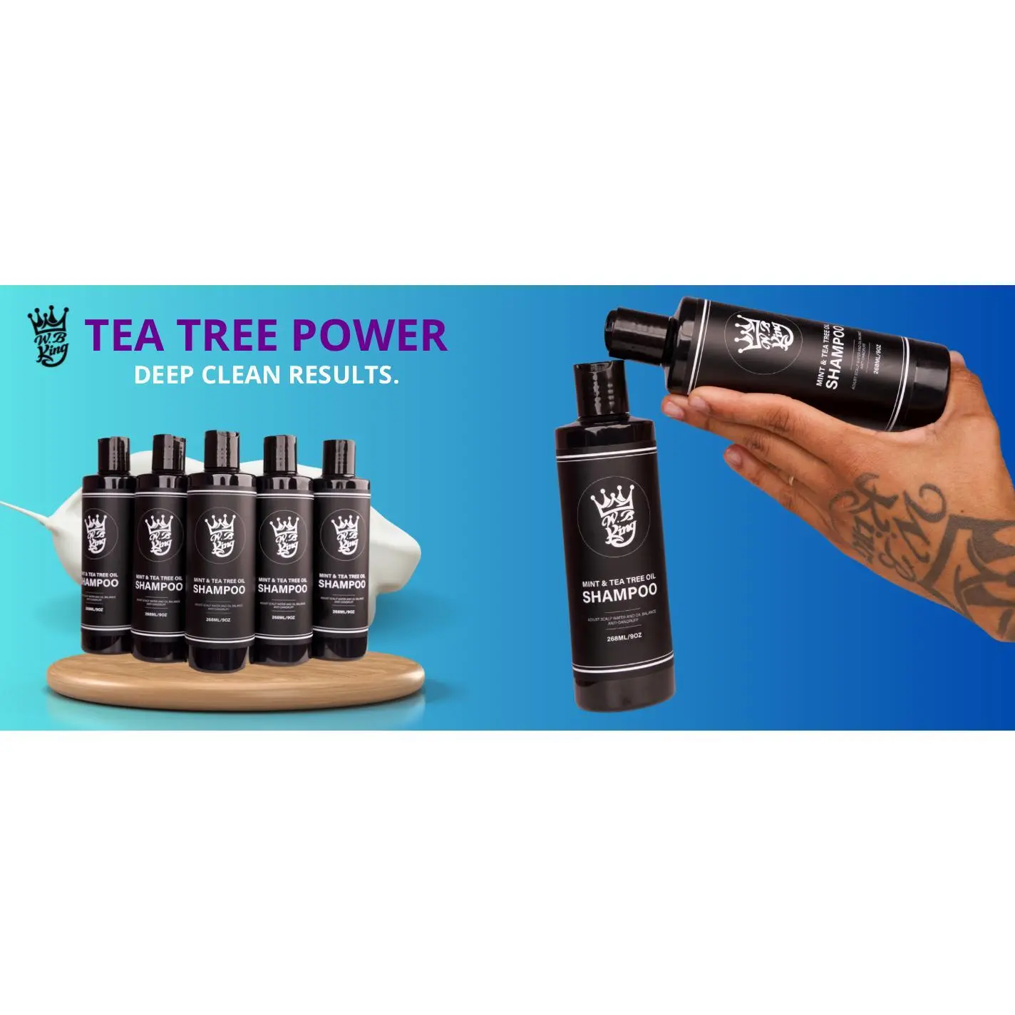 Mint & Tea Tree Oil Shampoo