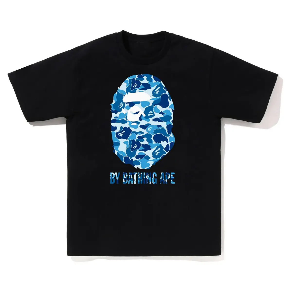VIRAL HOT TREND 2026 Unisex Black Blue Camo Ape Head Graphic T-Shirt Short Sleeve Cotton Streetwear Shirt for Men and Women Casual Outdoor Wear