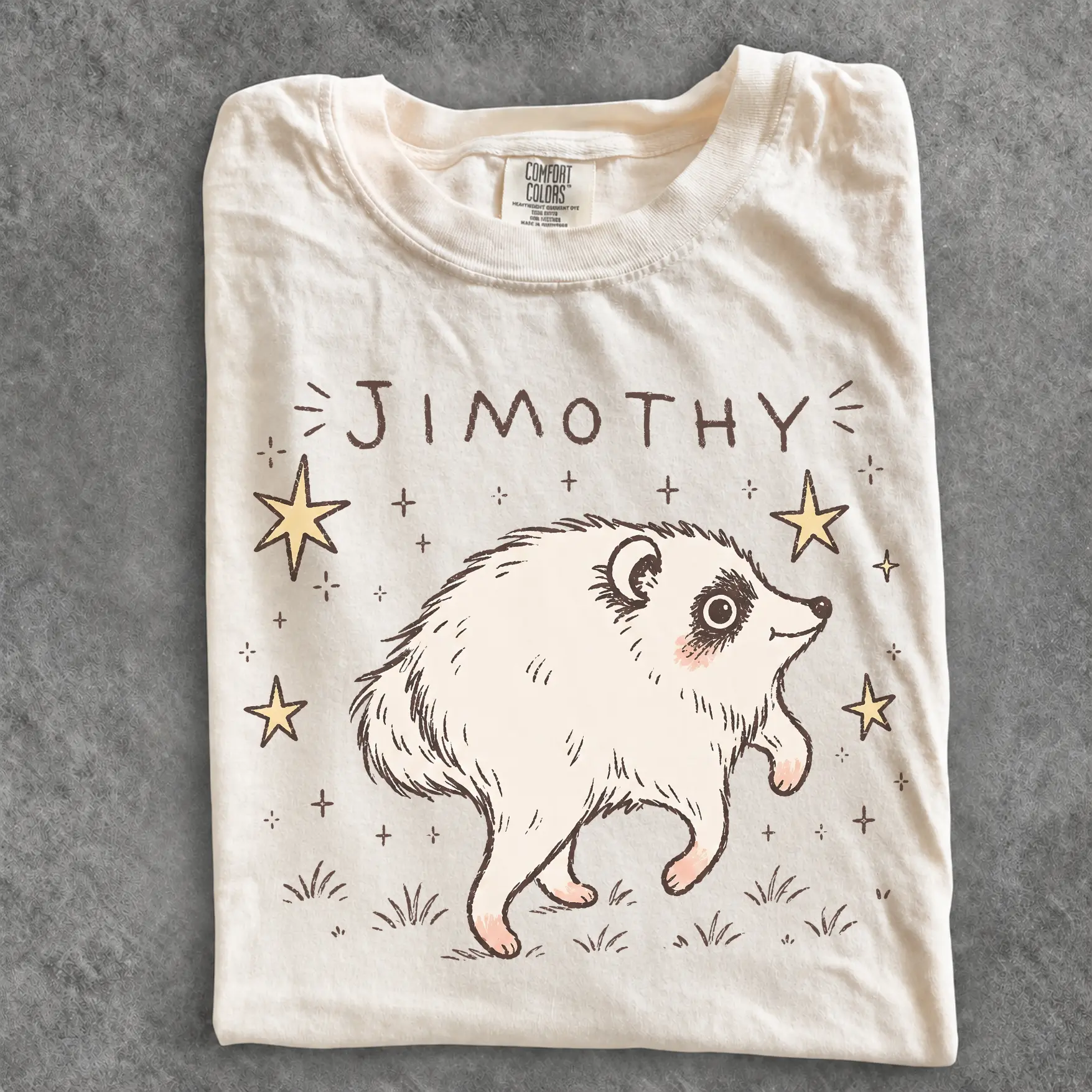 Jimothy Raccoon Viral Shirt, Short King Jimothy Tee. Cute Trash Panda Shirt, Famous Seattle Raccoon Shirt, Cute Baby Raccoon