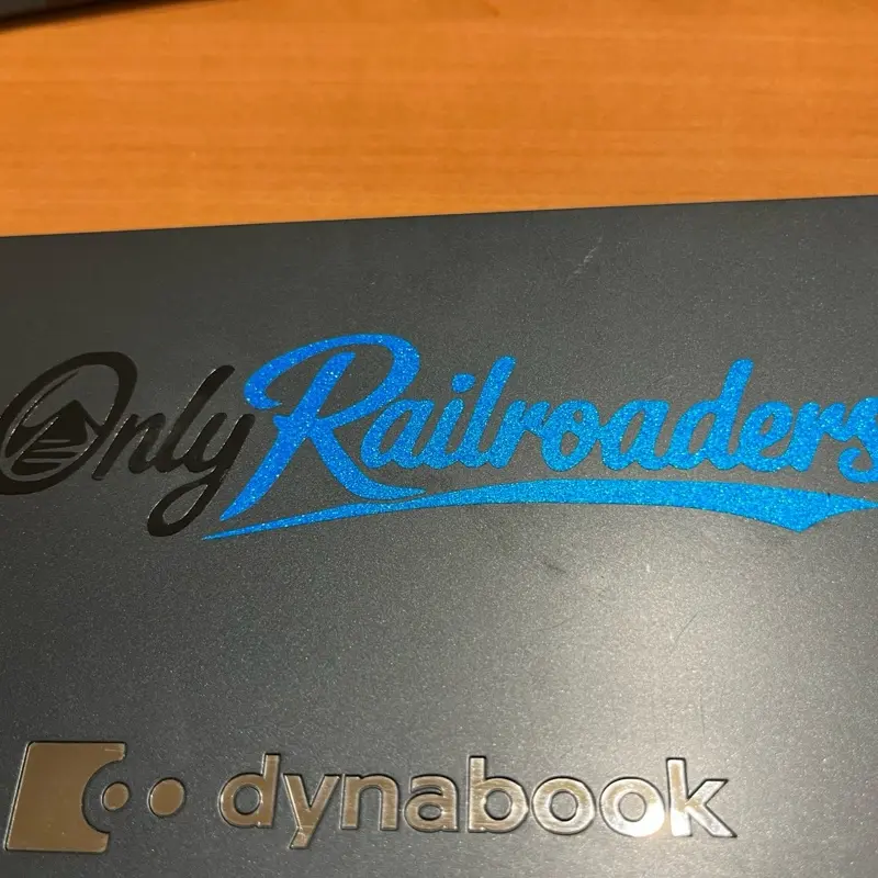 Only Railroaders Sticker - Premium Quality for Train Enthusiasts