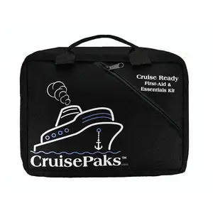 Cruise Essentials Deluxe Cruise Bundle -250 Emergency Essentials Kit, 2 Lanyards | 2 Luggage Tags