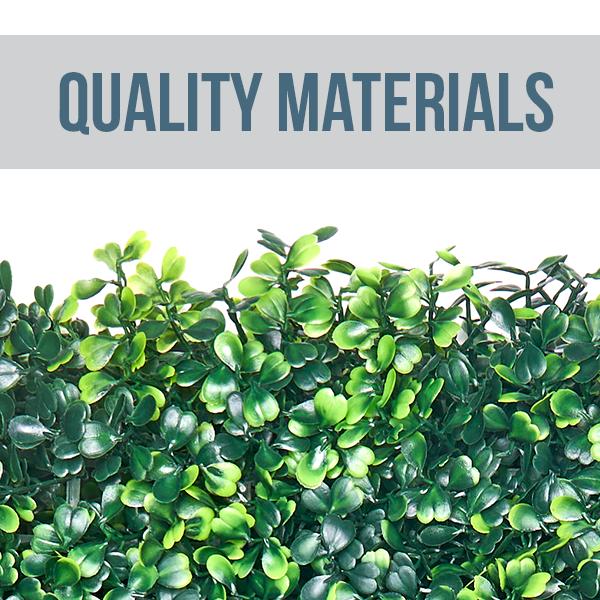 CREATIVE SPACE Grass Wall Panels Artificial Plants Wedding Backdrop 12 PCS 20 x 20 Inch Boxwood Panels Privacy Hedge Screen for Indoor Outdoor Garden Wall Decor Bedroom