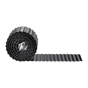VEVOR Galvanized Steel Landscape Edging, 40 ft x 6 in Metal Edging for Landscaping with Gloves, Easy-to-Install Bendable Metal Strips, Heavy Duty Metal Garden Edge Border for Flower Bed, Yard Pathway, Bendable Strips