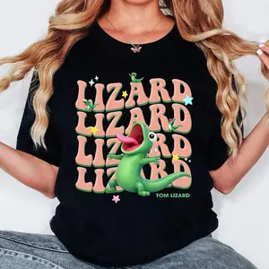 Meme lizard Lizard T-Shirt, Funny Shirt, For Men, Women S-5XL Unisex T-Shirt, Multi color