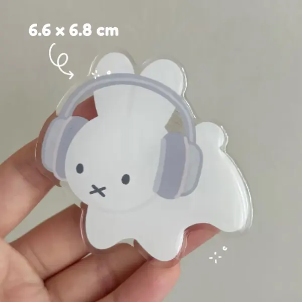 Acrylic Griptoks - Nostalgic Characters Phone Grip, Magnetic Grip Cute Holiday Magnetic Grip, Festive Ghost PopSocket, Perfect Christmas Gifts