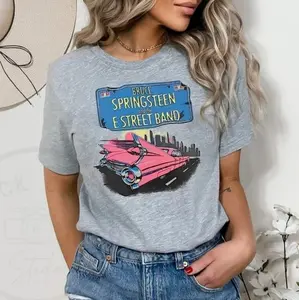 [Sale Up To 30%] 1980s Bruce Springsteen Born in The USA Tour T-Shirt Unisex