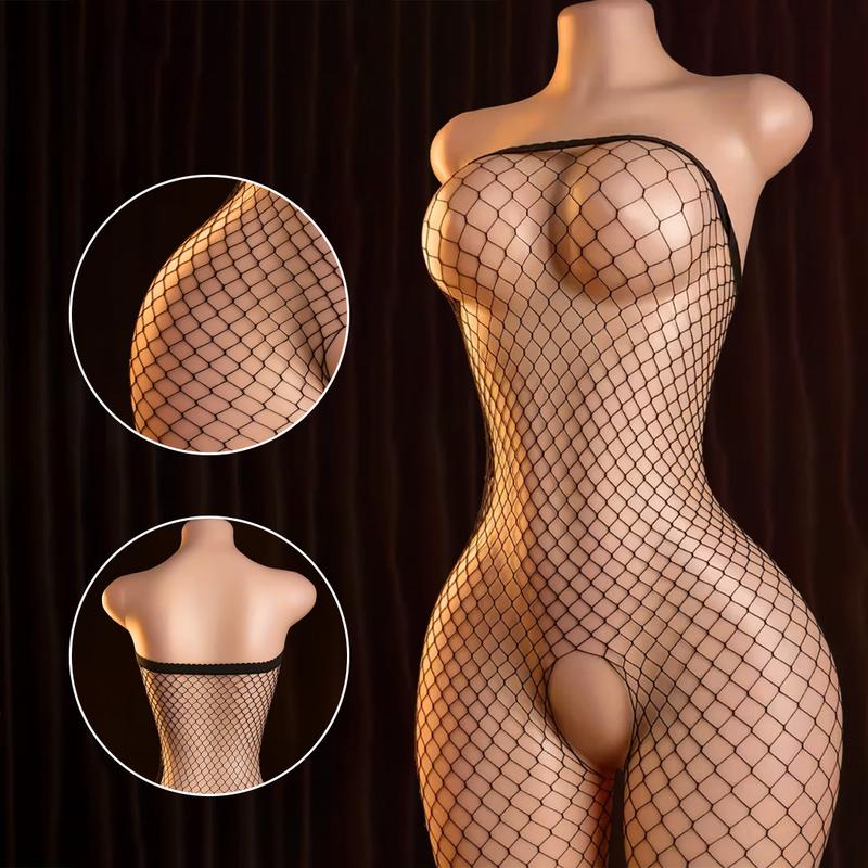 1 Piece Of Elegance  Lingerie Jumpsuit With Open Detailing Stylish Design Bra Net Suit, Women's Jumpsuit And elegance  Lingerie Set