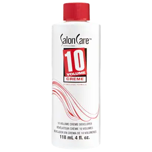 Salon Care 10 Volume Creme Developer, Gentle Lift, Easy to Handle Cream Consistency