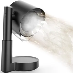 Portable Range Hood Kitchen Exhaust Fan with 3-Speed Large Oil Collection Low Noise Ductless Detachable Aluminum Filter for Hot Pot Apartments Indoor BBQ RV Camping