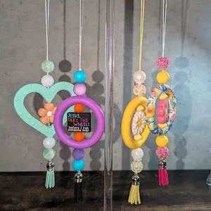 LIVE only: Beaded Car Charms