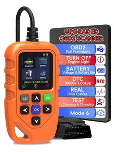 OBD2 Car Diagnostic Scanner, 1996+ Model Engine Code Reader, Full Mode Fault Detection, I&M Readiness Check, One-click Clear Fault Code