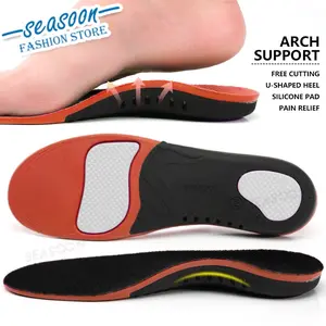 Orthopedic Arch Support Shoe Insoles Foot Pad X/O Type Leg Correction Flat Foot Sports Shoes Insert