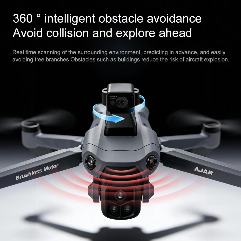 GPS Drone with 8K  Dual Cameras (50fps), 2000m Long Range, Large Screen Remote Controller, Auto Low Power Return, 244g Lightweight Quadcopter, 100m Max Flight Altitude, Lithium-Polymer Battery, 2 Batteries