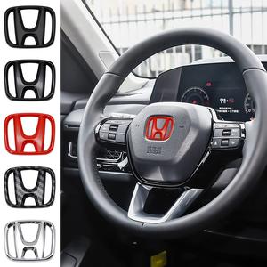 50x40mm car steering wheel protector sticker, fits honda envix odyssey city jazz fit cr-v civic accord insight jade vezel