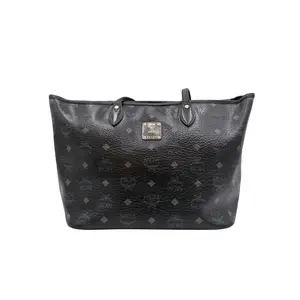 Pre-owned MCM coated canvas Tote Bags Visetos Canvas Shopper Tote Bag (4900000165944)