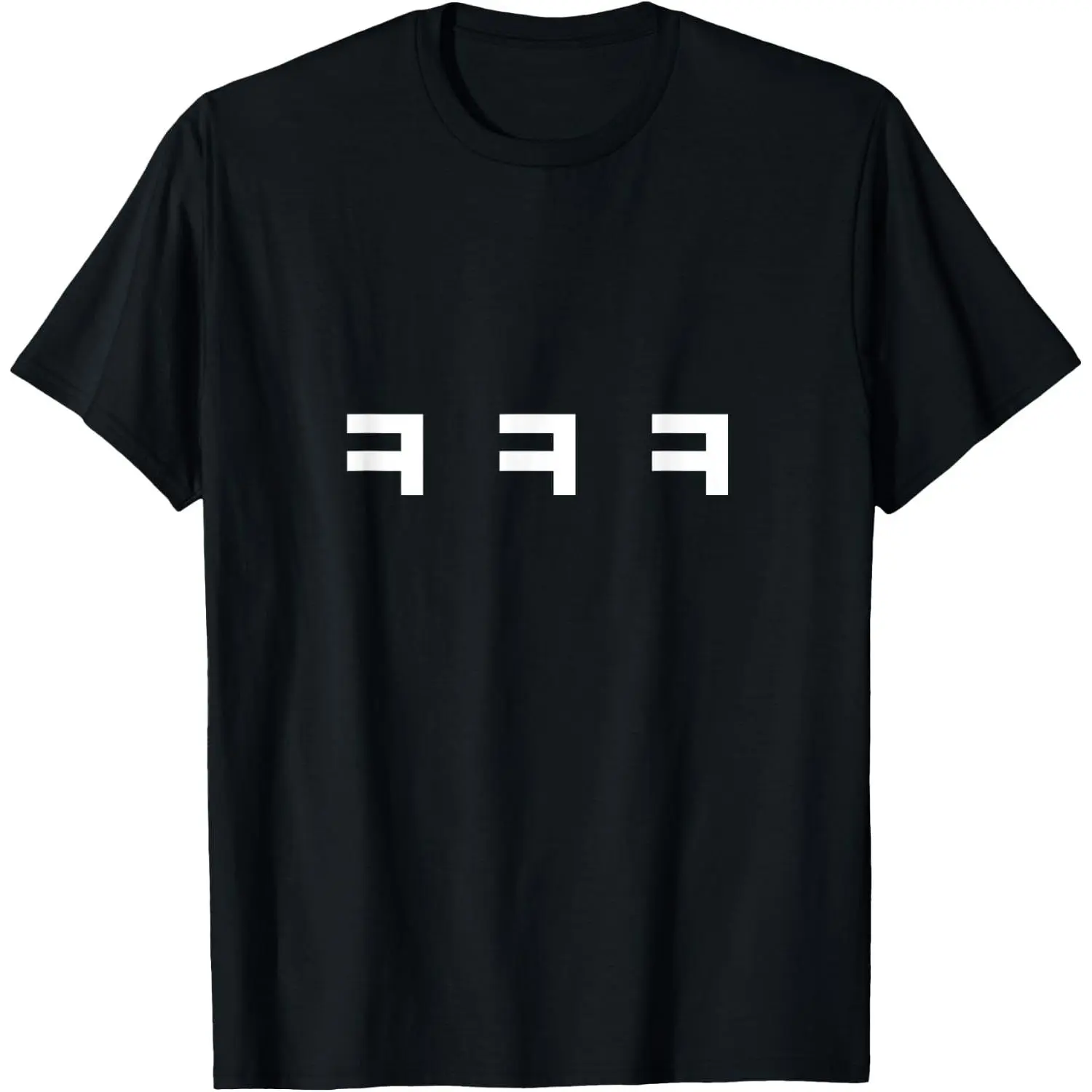 Women's 100% Cotton Short-Sleeve Casual Distressed Graphic Round Neck Korean Lol Hangul Laugh-Out-Loud T-Shirt