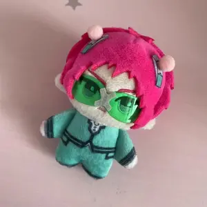 Mini Plush Doll Pendant 10cm Plushies The Disastrous Life of Saiki K Plush Toys Saiki Kusuo Cosplay Cute Soft Stuffed Gift