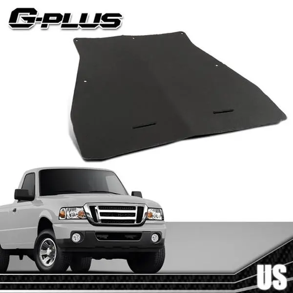 G-PLUS Never Been Used or Installed 100% Brand New Hood Insulation Pad, 1/2" Insulating Foam with Clips, Durable Direct-Fit Heat Shield for 2006-2012 Ford Ranger