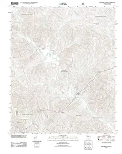 Whitmire North South Carolina USGS Topographic Quadrangle Map, 2011, 1:24000