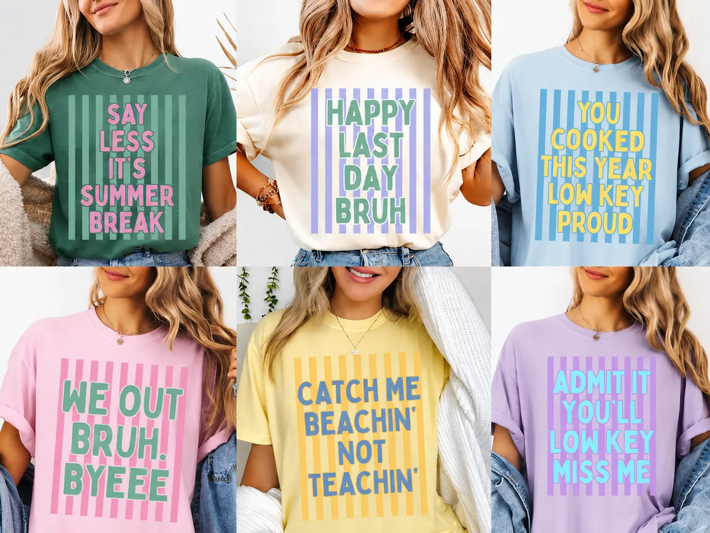 Comfort Colors Teacher Last Day of School Shirt, Summer Break Style Tee, End of Year Group Shirt, Cute Educator Graphic Top, School Year Celebration Gift, Back To School Gift, Back To School Shirt