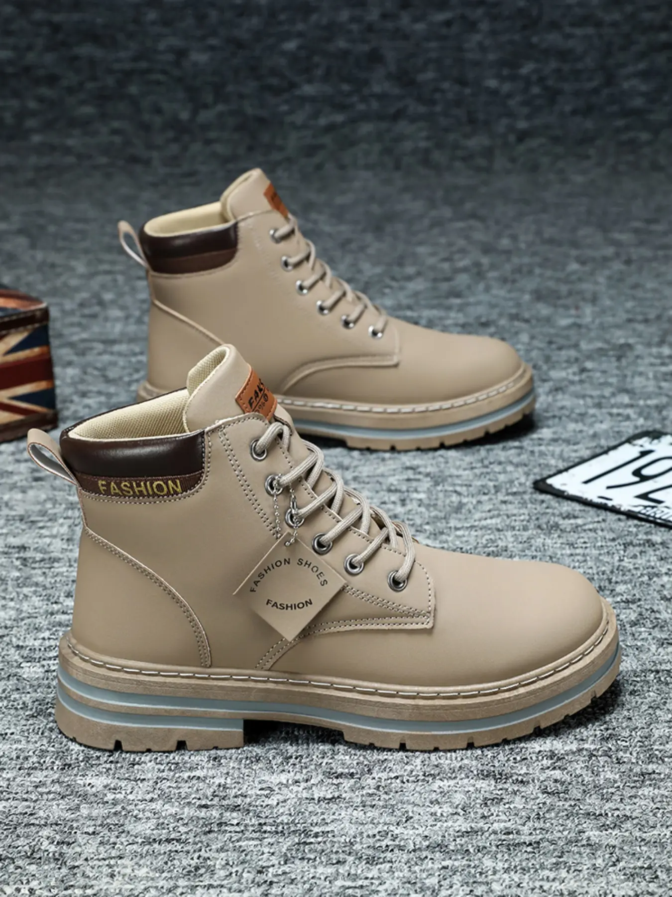 Men's Fashion Classic Boots, Stylish High-Quality Footwear for Men, Perfect for Casual & Formal Occasions, Durable Design for All Seasons