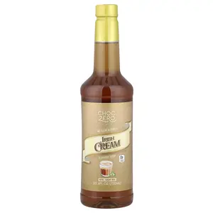 ChocZero Premium Syrup, Irish Cream, Sugar Free, 25.4 fl oz (750 ml)