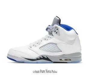 Pro-Grade Mid Cut Basketball Trainer Sneakers, Bright White Full Corrected Hide Leather + Dense Woven Mesh Vent Panel, Dual Compound Rubber + Light Blue Translucent Forefoot Outsole For League Indoor Tournament Matches
