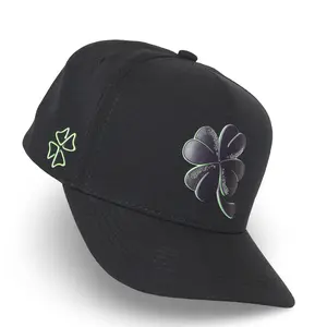 Lucky Clover Snapback Hat | 3D Rubber Patch | Mad Monkey Scty.