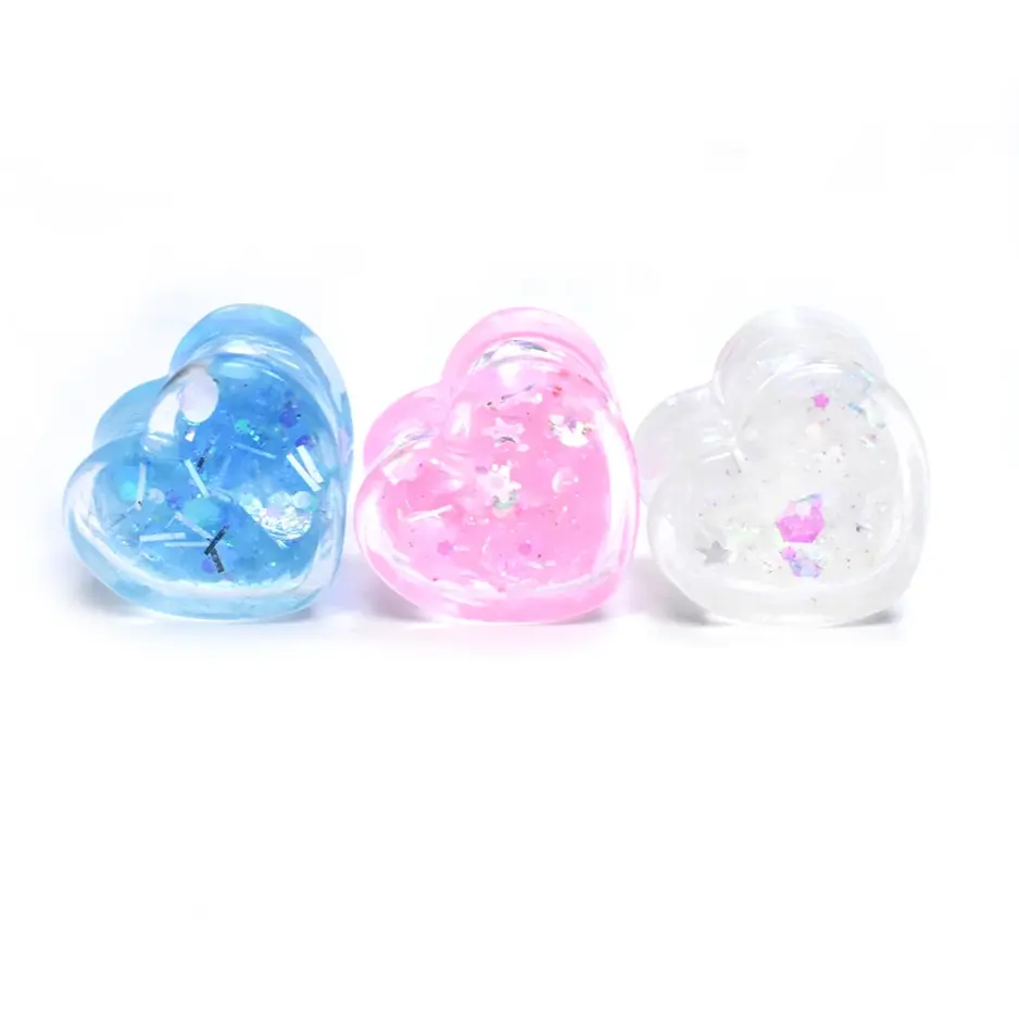 Acrylic Heart Shaped Gauges