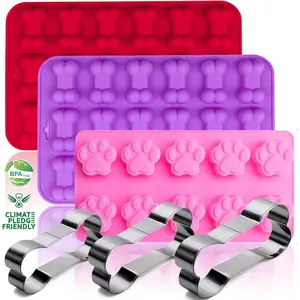 Molds Puppy  Paw and  Molds for Baking, Molds,   Mold - 6 Pack