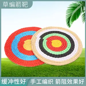 Wholesale Straw Woven Arrow Target Round Straw Target Imitation Ancient Props Products Scenic Area Archery Hall Outdoor Straw Outdoor Special Use
