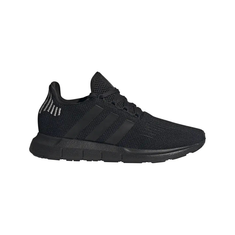 adidas Womens Swift Run 1.0 Lace Up Sneakers Shoes Casual - Black