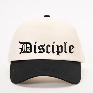 [Sale off up to 50%] Disciple Gothic Christian Embroidered Baseball Cap Vintage Soft Cotton Adjustable Hat Trendy Streetwear Gift for Men & Women