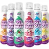 Tub Works Fluffy Foam Soap, Variety 6 Pack | Shape, Mold & Create Bath Art with Soft Bath Foam for Kids | Gentle, Cleansing Kids Bath Soap | Fruity, Fun Bath Colors