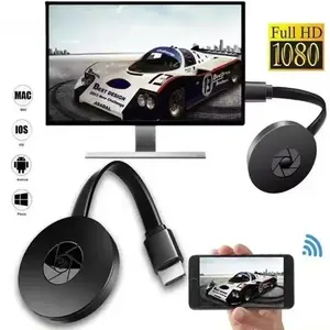 Wireless Phone Screen Mirroring Device, Horizontal and Vertical Screens, G2 Push Treasure HD HDMI Projection, Wireless Hdmi Transmitter Receiver, No Delay Mobile Live Streaming