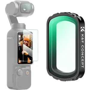 K&F Concept UV Filters for DJI Osmo Pocket 3, Magnetic UV Lens Protector Filter for Osmo Pocket 3 Creator Combo Camera Accessories
